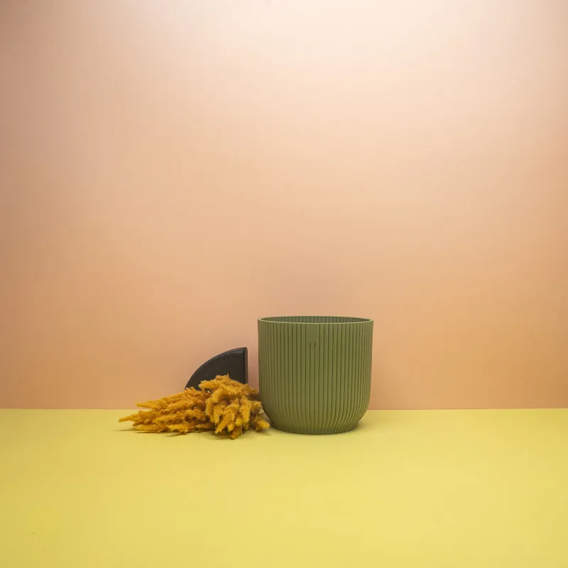 ÜBERTOPF ELHO VIBES FOLD RUND FERNGRÜN