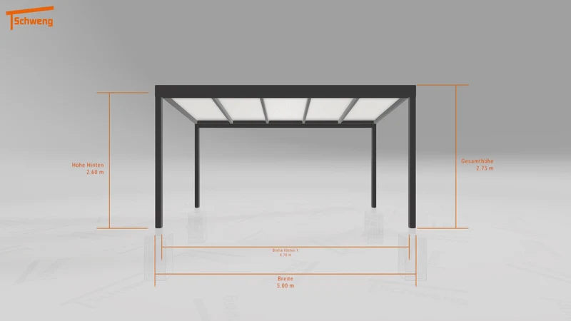 #DE Schweng Terrassenüberdachung S400 (ID x7824d)