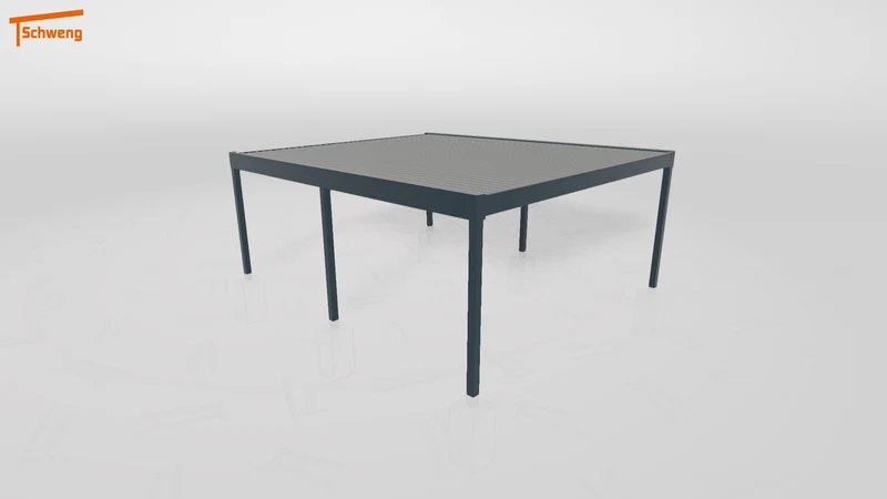 #DE Schweng Flachdachcarport C600 (ID rjn74m)