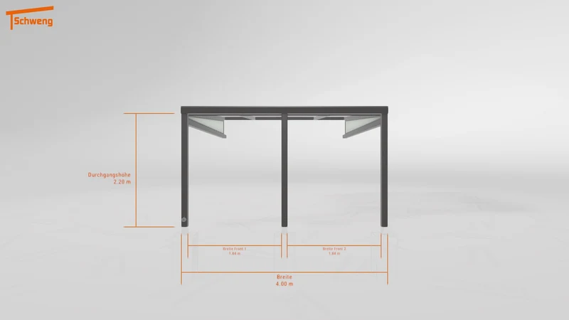 #DE Schweng Terrassenüberdachung S400 (ID mj9drr)