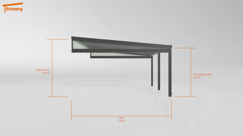 #DE Schweng Terrassenüberdachung S400 (ID mj9drr)