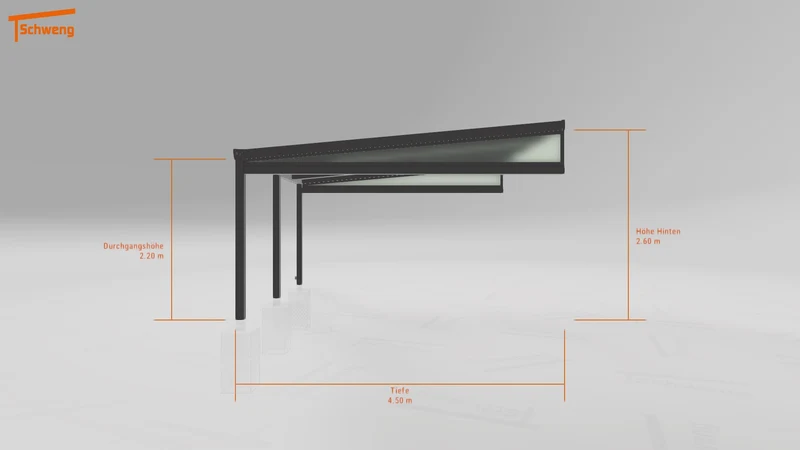 #DE Schweng Terrassenüberdachung S400 (ID mj9drr)