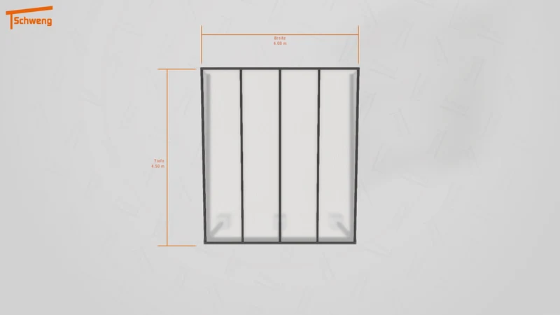 #DE Schweng Terrassenüberdachung S400 (ID mj9drr)