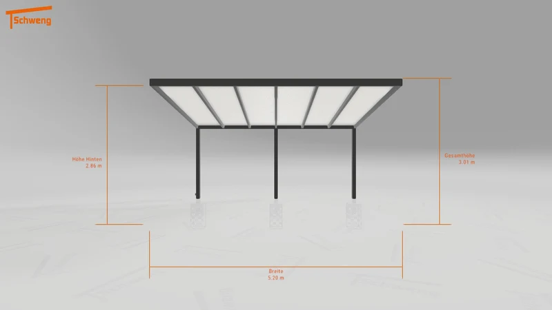 #AT Schweng Terrassenüberdachung S400 (ID zb2m87)