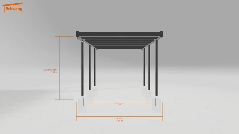#DE Schweng Flachdachcarport C600 (ID 9wz8vv) #MTG
