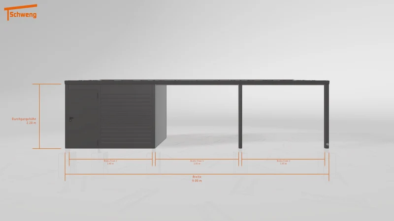 #DE Schweng Pultdachcarport S350 (ID rj82n5) #MTG