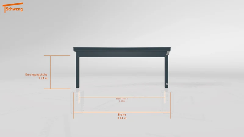 #DE Schweng Terrassenüberdachung S400 (ID g7gmpp)