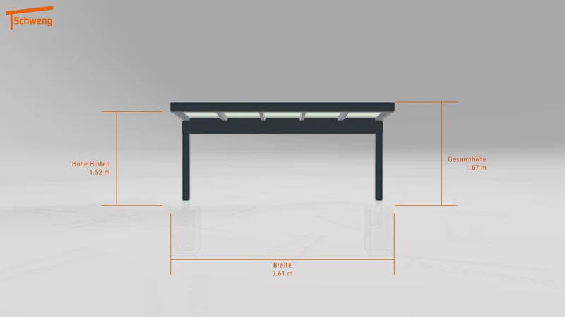 #DE Schweng Terrassenüberdachung S400 (ID g7gmpp)