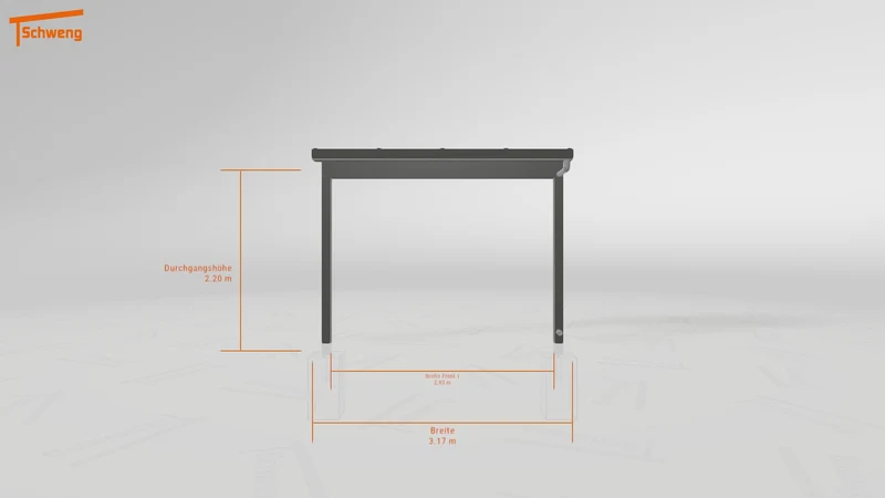 #DE Schweng Terrassenüberdachung S350 (ID bkgxjq)