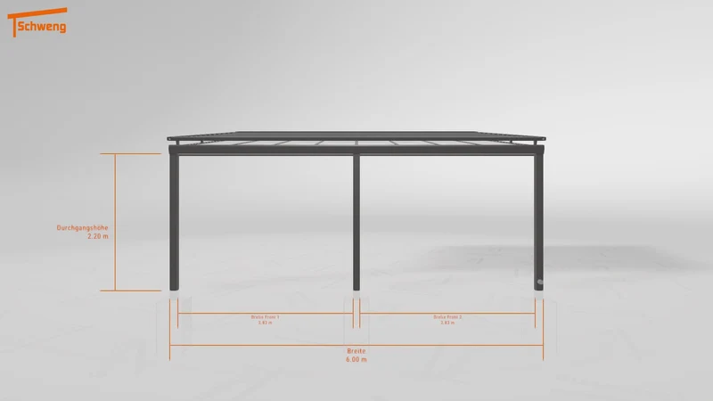 #DE Schweng Terrassenüberdachung S400 (ID mj7grv)