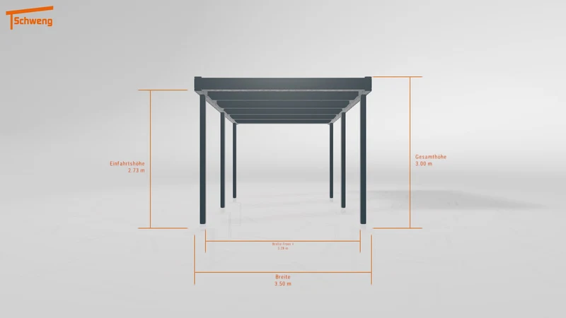 #DE Schweng Flachdachcarport C600 (ID x7p73n) #MTG