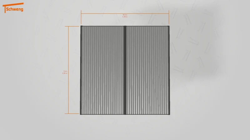 #DE Schweng Flachdachcarport C600+ (ID jj4jp8)