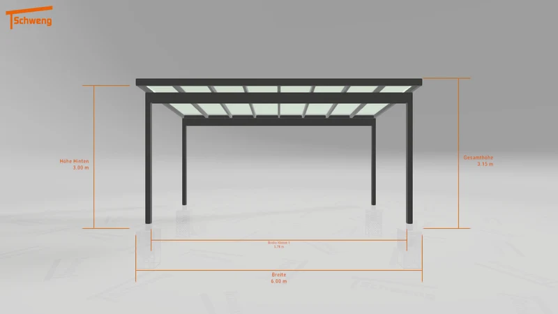 #DE Schweng Terrassenüberdachung S400 (ID g72737)