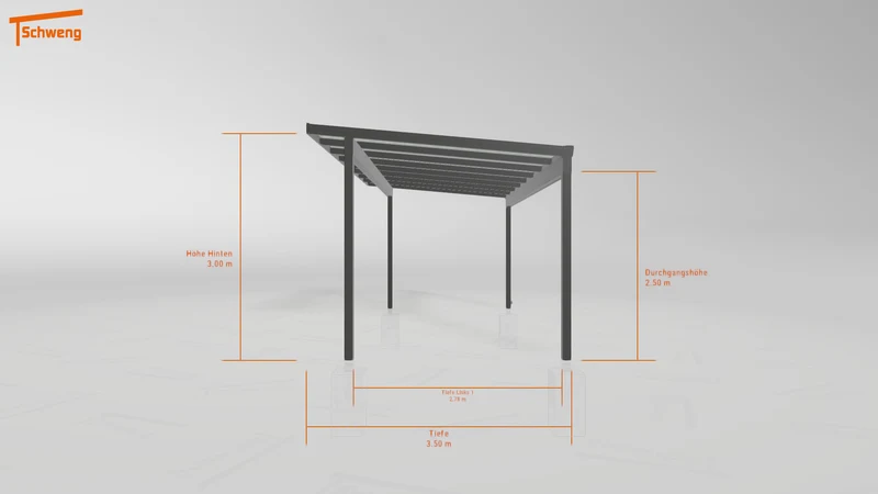#DE Schweng Terrassenüberdachung S400 (ID g72737)