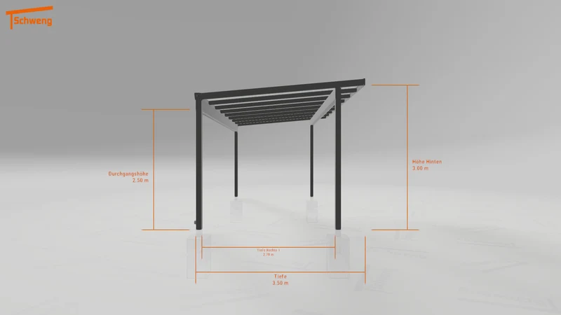#DE Schweng Terrassenüberdachung S400 (ID g72737)