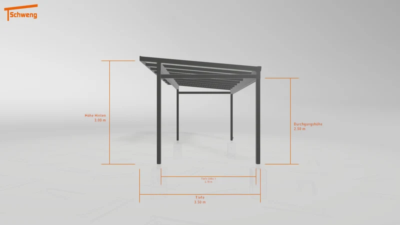 #DE Schweng Terrassenüberdachung S400 (ID 5mxm7d)