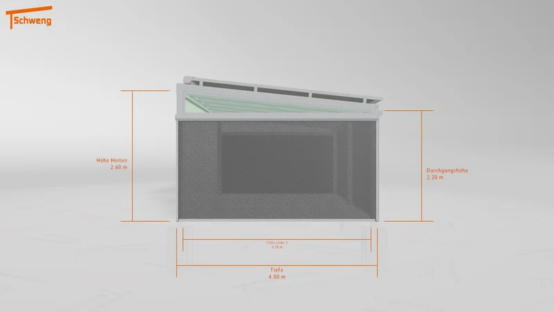#DE Schweng Terrassenüberdachung S400 (ID mj2gw5)