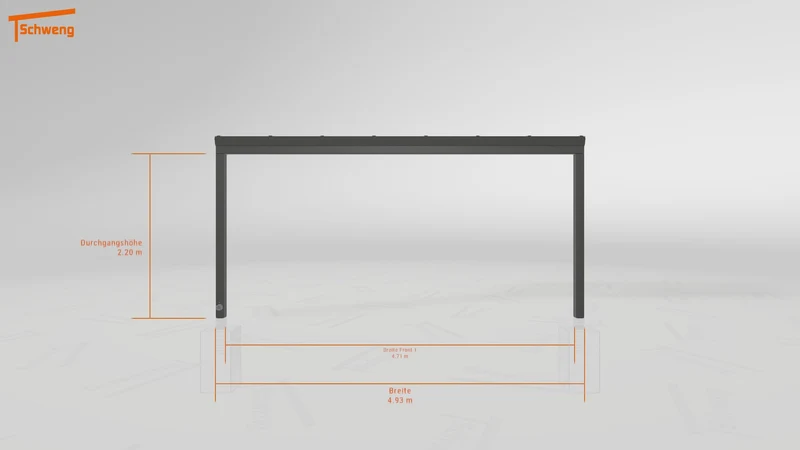 #DE Schweng Terrassenüberdachung S350 (ID x782qd)