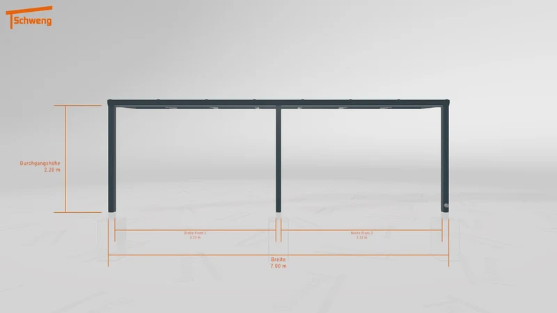 #DE Schweng Terrassenüberdachung S350 (ID 5mx333)