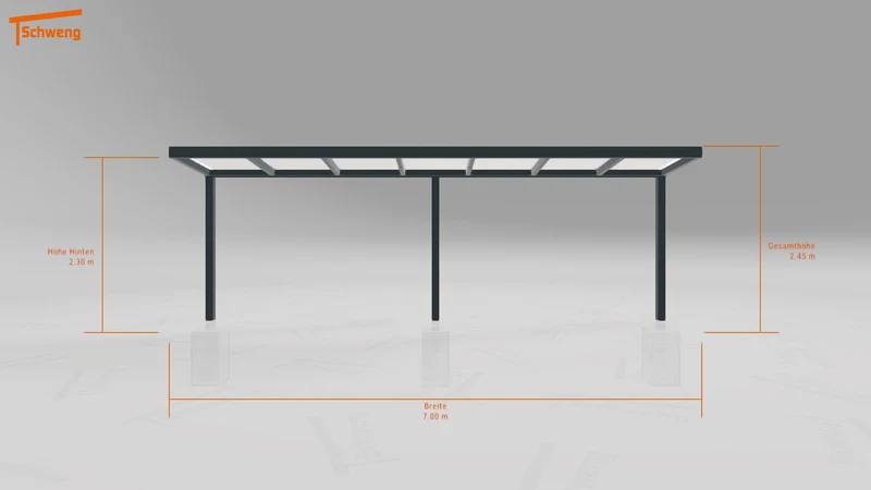 #DE Schweng Terrassenüberdachung S350 (ID 5mx333)