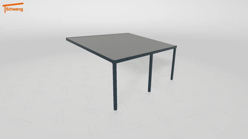 #DE Schweng Pultdachcarport S400 (ID mj9yj5)