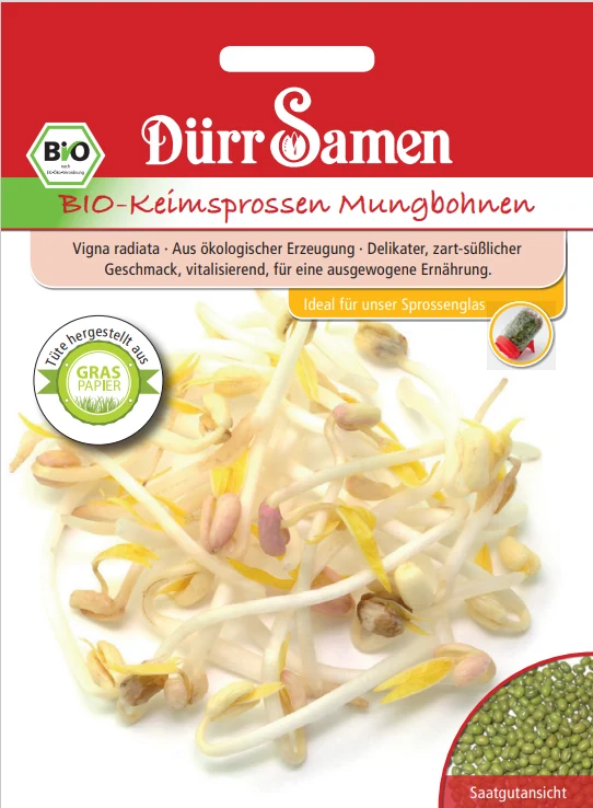 Bio-Keimsprossen Mungbohne
