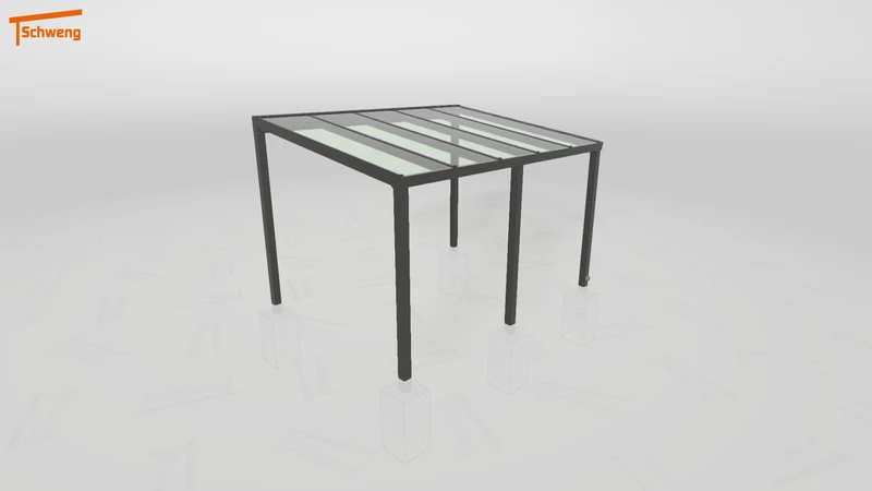 #DE Schweng Terrassenüberdachung S350 (ID 85bny7)