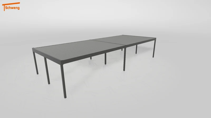 #DE Schweng Flachdachcarport C600 (ID pbjy8z)