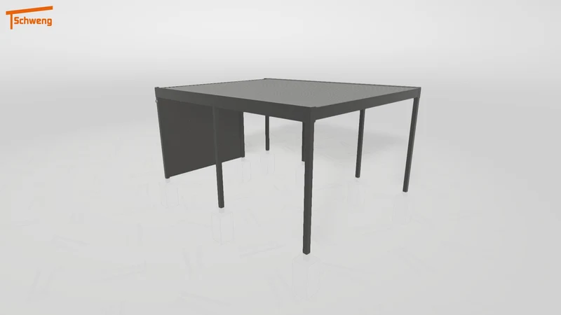 #DE Schweng Flachdachcarport C600 (ID jj9vz8) #MTG
