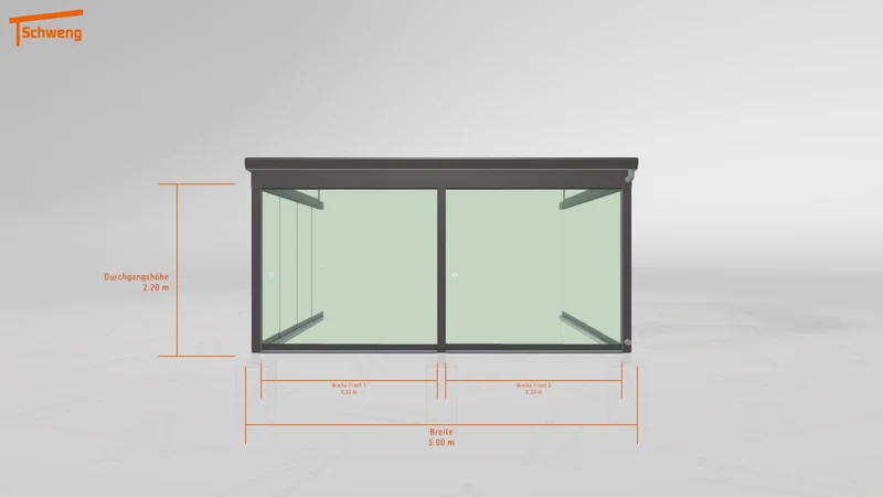 #DE Schweng Terrassenüberdachung S400 (ID mj9jkg)