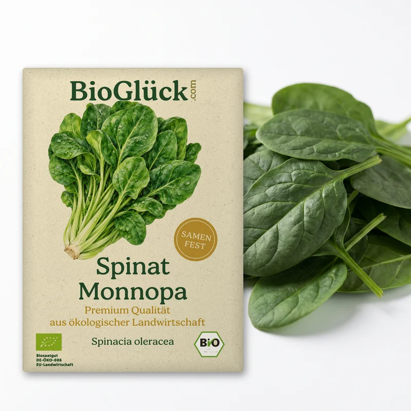 Bio-Spinat 'Monnopa' – Samenfestes Bio-Saatgut
