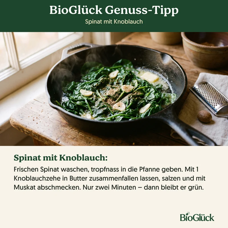 Bio-Spinat 'Monnopa' – Samenfestes Bio-Saatgut