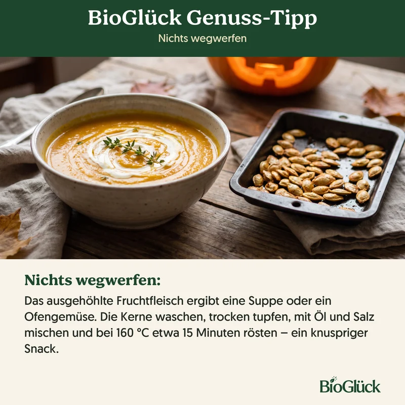 Bio-Laternenkürbis 'Sankt Martin' – Samenfestes Bio-Saatgut
