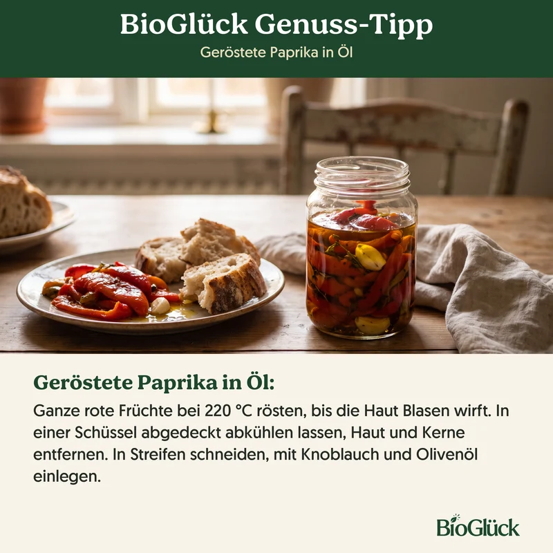 Bio-Paprika 'California Wonder' – Samenfestes Bio-Saatgut