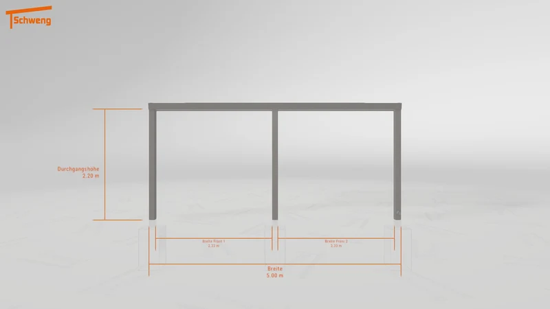 #DE Schweng Pultdachcarport S350 (ID dv47by)