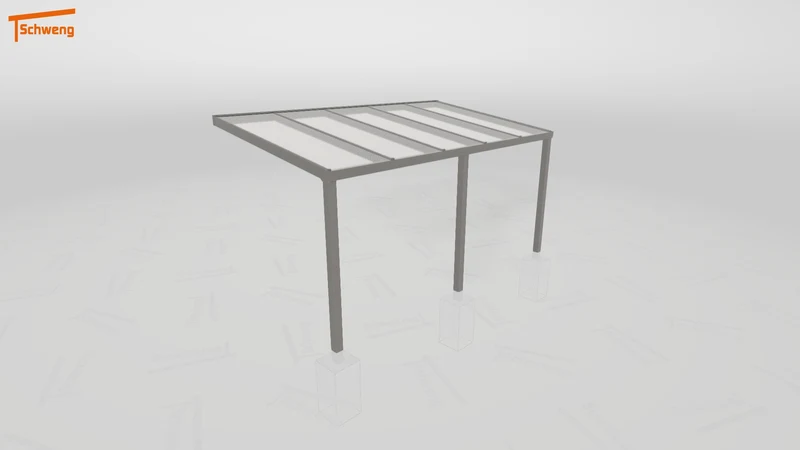 #DE Schweng Pultdachcarport S350 (ID rj82pm)