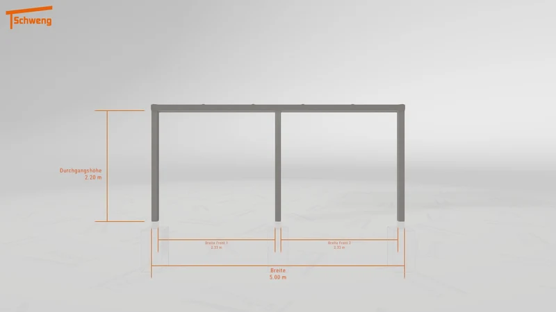 #DE Schweng Pultdachcarport S350 (ID rj82pm)