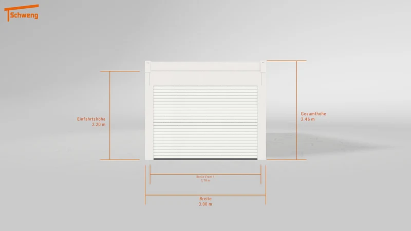 #DE Schweng Flachdachcarport C600 (ID pb7gx3) #MTG