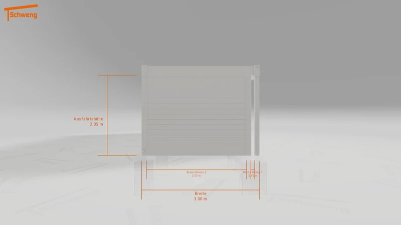 #DE Schweng Flachdachcarport C600 (ID pb7gx3) #MTG