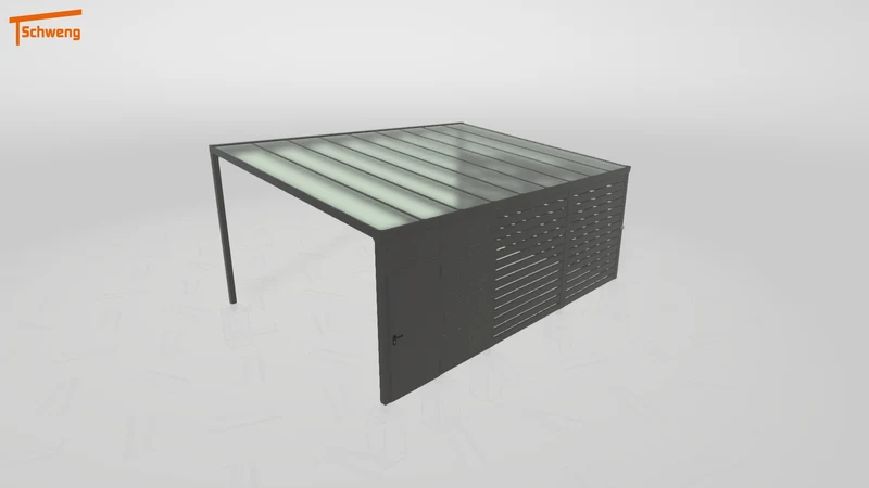 #DE Schweng Pultdachcarport S400 (ID mj9yd5) #MTG