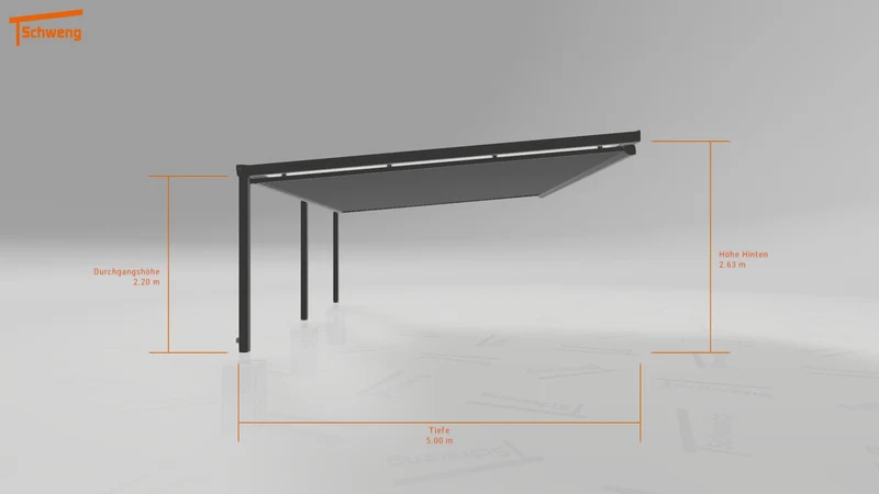 #DE Schweng Terrassenüberdachung S400 (ID pb7bzk)