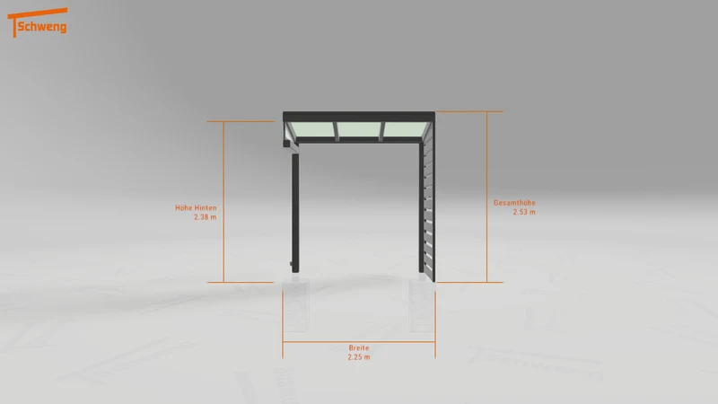#DE Schweng Terrassenüberdachung S350 (ID bk4kn3)