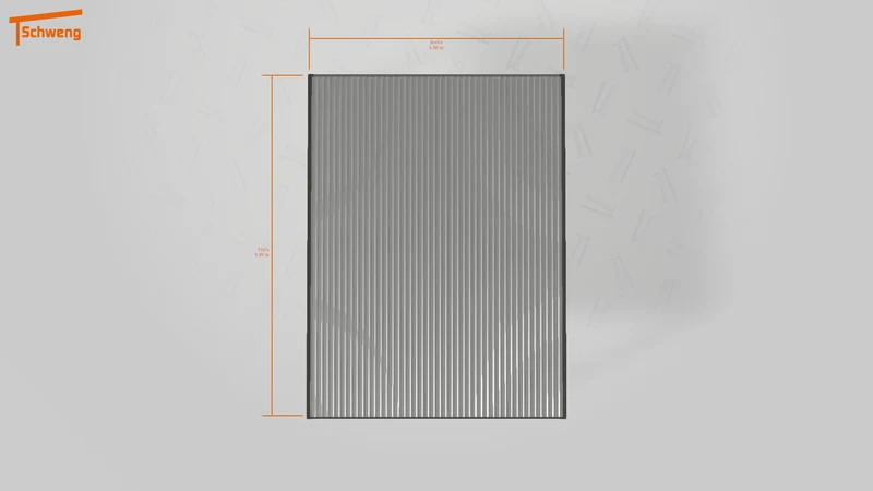 #DE Schweng Flachdachcarport C600+ (ID 42728y)