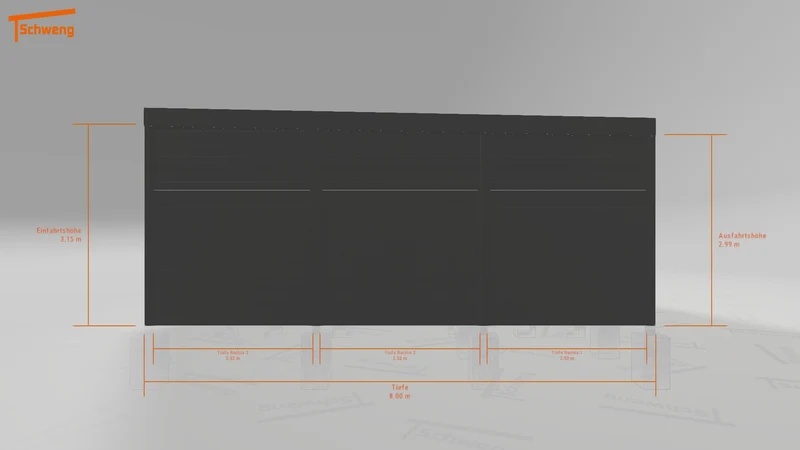 #DE Schweng Flachdachcarport C600 (ID v4rw23) #MTG