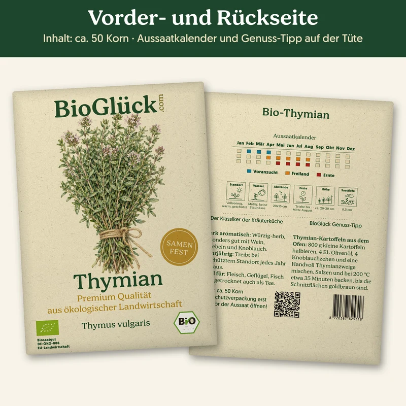 Bio-Thymian – Samenfestes Bio-Saatgut