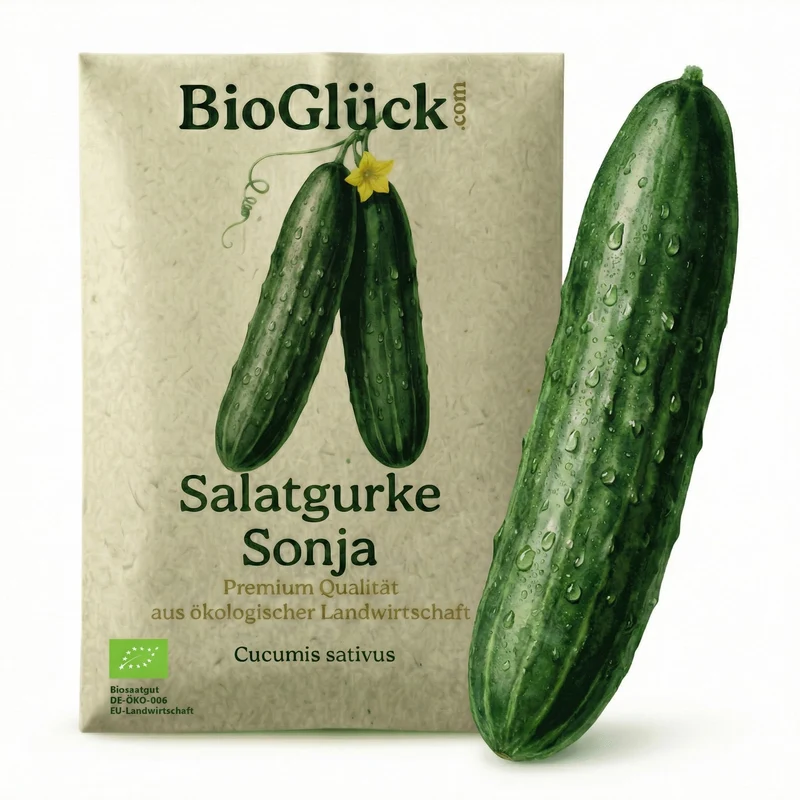 Bio-Salatgurke 'Sonja' – Samenfestes Bio-Saatgut