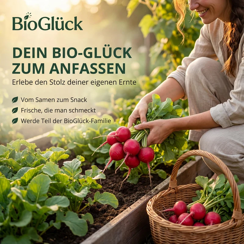 Bio-Radieschen 'Riesenbutter' – Samenfestes Bio-Saatgut