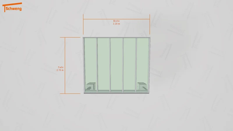 #DE Schweng Terrassenüberdachung S350 (ID ygvqxg)