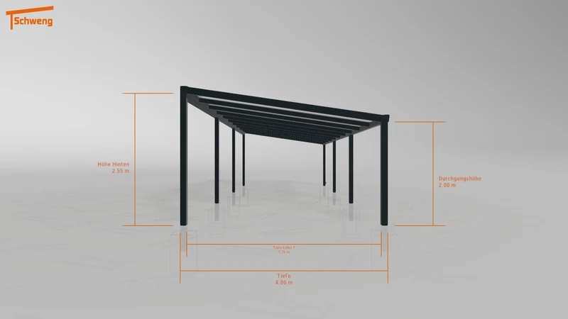 #DE Schweng Terrassenüberdachung S400 (ID 9wz877)