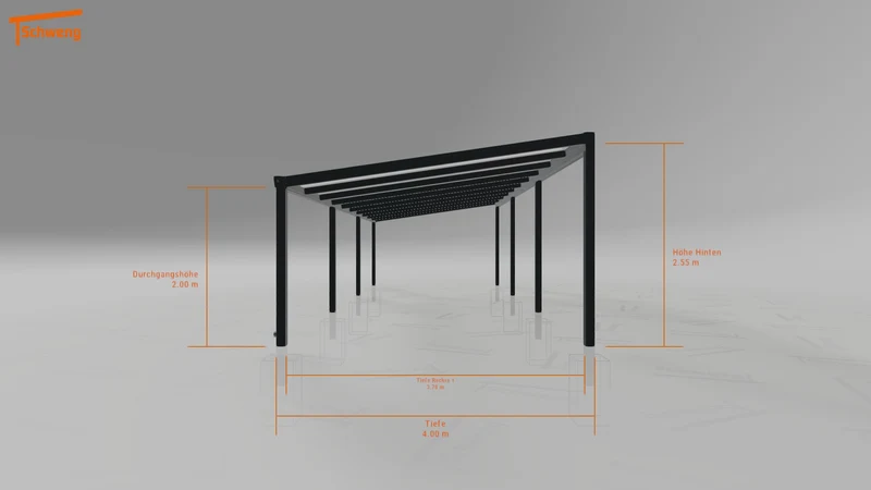 #DE Schweng Terrassenüberdachung S400 (ID 9wz877)